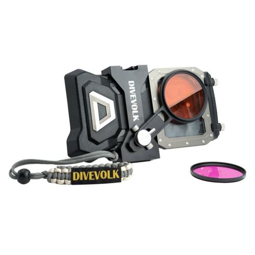 Divevolk SeaTouch 4 Max Plus Underwater Smartphone Housing with Filters Kit