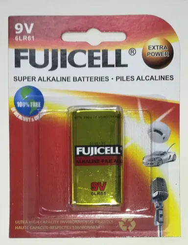 [FHR-S-ALK/9V] Fujicell 9V Super Alkaline Batteries
