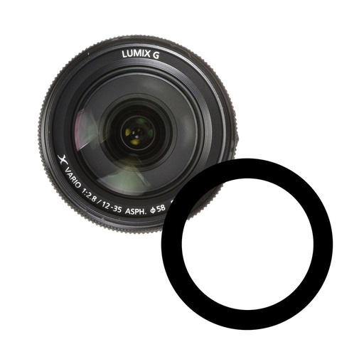 [0923.51] Ikelite Anti-Reflection Ring for Panasonic Lumix G X Vario 12-35mm F2.8 I or II ASPH Power OIS Lens