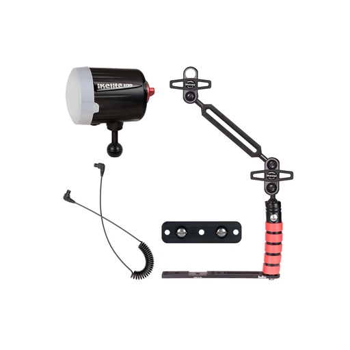 [40101-TG1] Ikelite Ecko Fiber Strobe Bundle for OM System TG-7, TG-6, TG-5 Cameras - Ikelite/PT-059 Underwater Housings