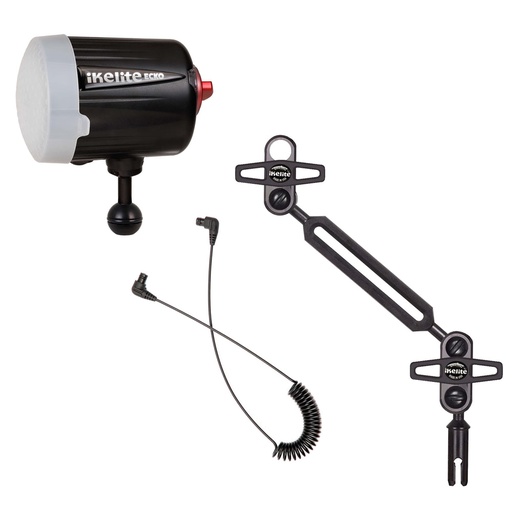 [40101-FCA] Ikelite Ecko Fiber Strobe, Arm, and Fiber Optic Cord Bundle - 40101-FCA