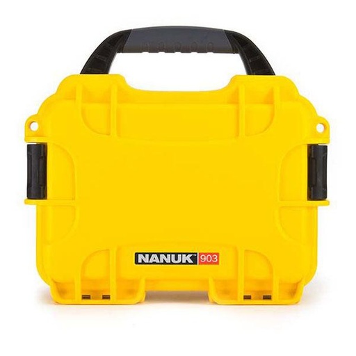 [N903-Y] Nanuk 903 Small Hard Case - Internal Dimensions 188x124x79mm - Yellow