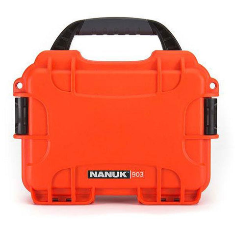 [N903-O] Nanuk 903 Small Hard Case - Internal Dimensions 188x124x79mm - Orange