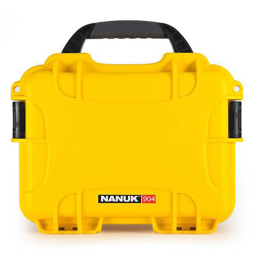 [N904-Y] Nanuk 904 Small Hard Case - Internal Dimensions 213x152x94mm - Yellow