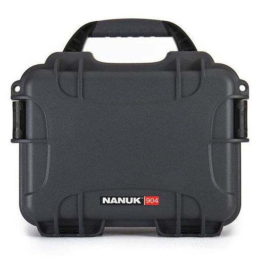 [N904-G] Nanuk 904 Small Hard Case - Internal Dimensions 213x152x94mm - Graphite