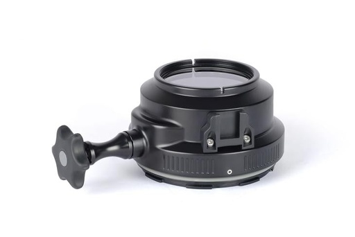 [NAU-37165] Nauticam N100 Flat Port 45 with Focus Knob - 37165