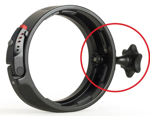 [NAU-22151] Nauticam N120 Detachable Focus Knob - #22151 Focus Knob for 22135/22150