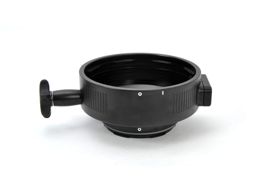 [NAU-36401] Nauticam N85 to N120 55mm Port Adapter with Knob - 36401
