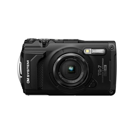 [V110030BG000] OM System Tough TG-7 Digital Camera - Black