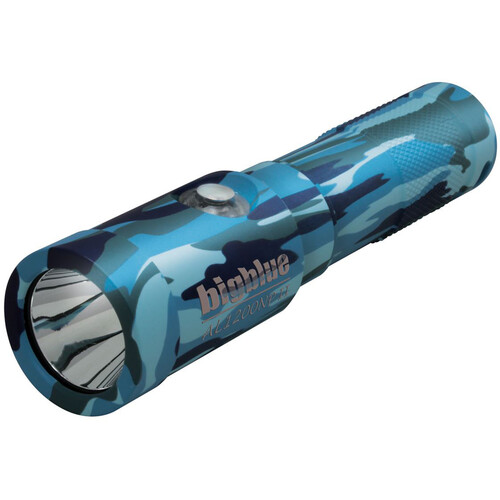 [AL1300NP-C-BLUE] BigBlue AL1300NP-CAMO 1300-Lumen Narrow Beam CAMOUFLAGE - Camo Blue