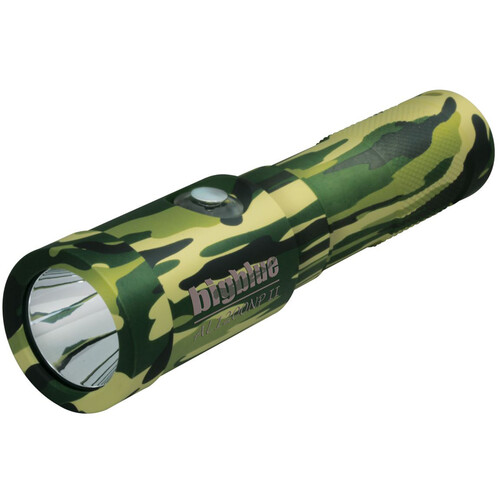 [AL1300NP-C-GREEN] BigBlue AL1300NP-CAMO 1300-Lumen Narrow Beam CAMOUFLAGE - Camo Green